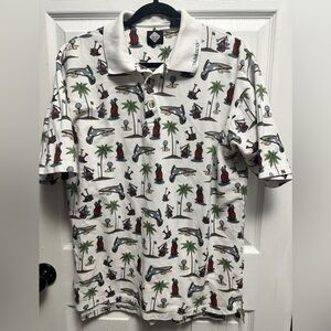 Vintage Tobasco Golf Polo Size Large